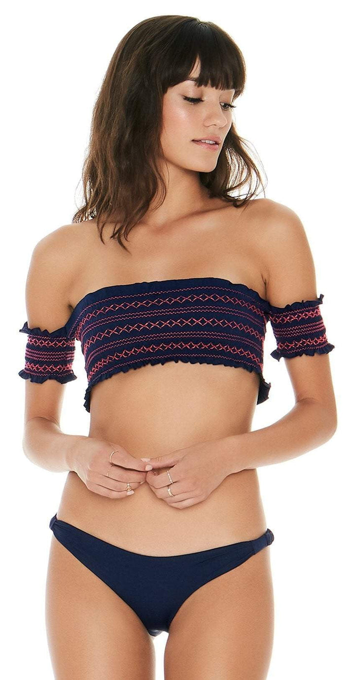 L Space Adrianna Top In Midnight Blue LSADT18-MDB: