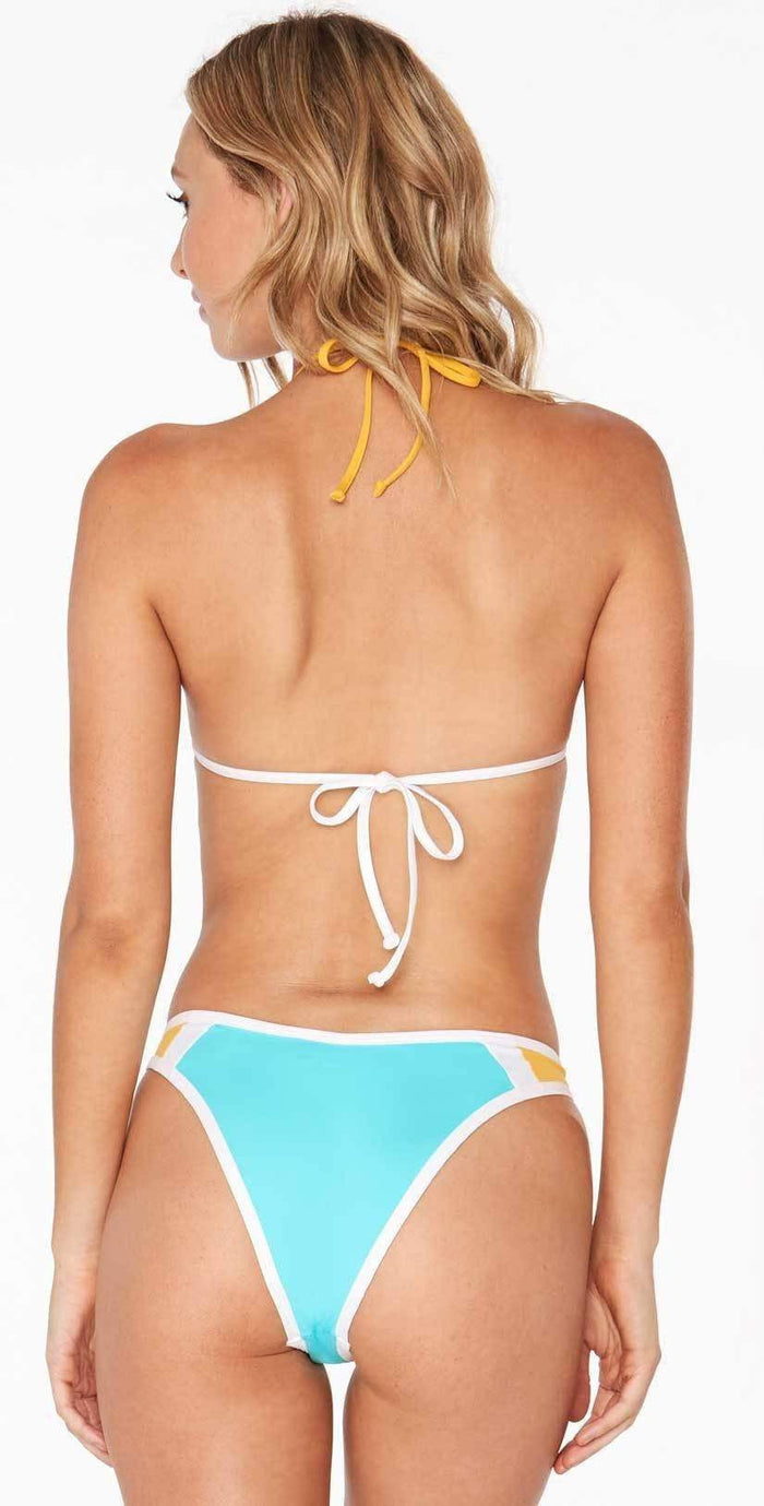 L Space Color Block Whiplash Bottom in Aruba CBWCB18-ARB: