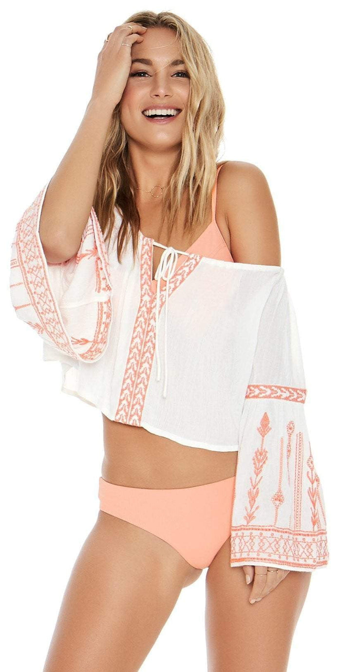 L Space Crawford Top In Ivory CAWTP18-IVO: