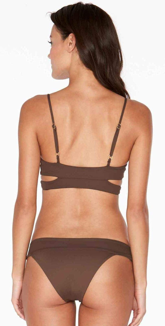 L Space Estella Full Cut Bottom in Chocolate  SS32F14-CHO: