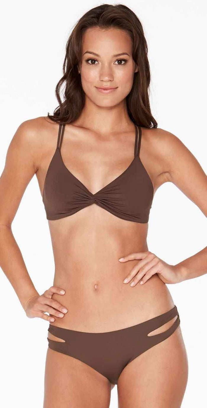 L Space Estella Full Cut Bottom in Chocolate  SS32F14-CHO: