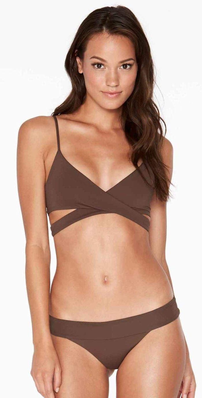 L Space Estella Full Cut Bottom in Chocolate  SS32F14-CHO: