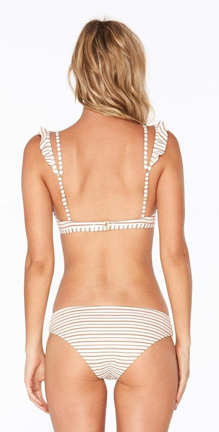 L Space Gold Horizon Estella Classic Cut Bottom GH32C18-WHT: