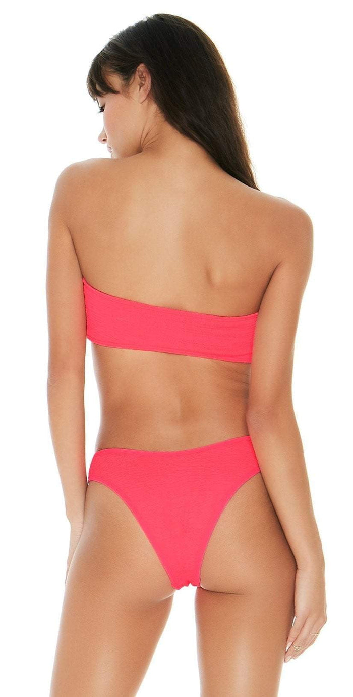 L Space Kristen Pucker Up Top in Neon Pink PKKST18-NEP: