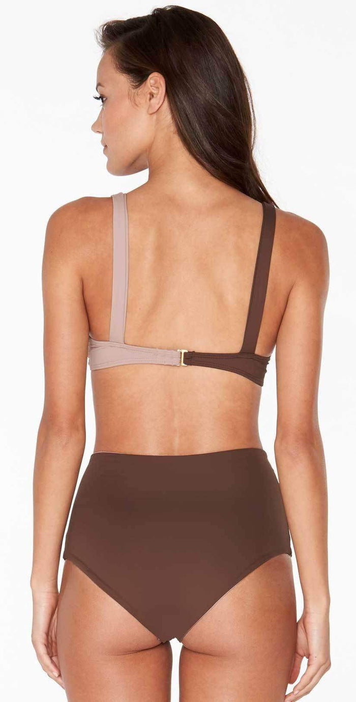 L Space Portia Bottom in Chocolate TSPOC18-CHO: