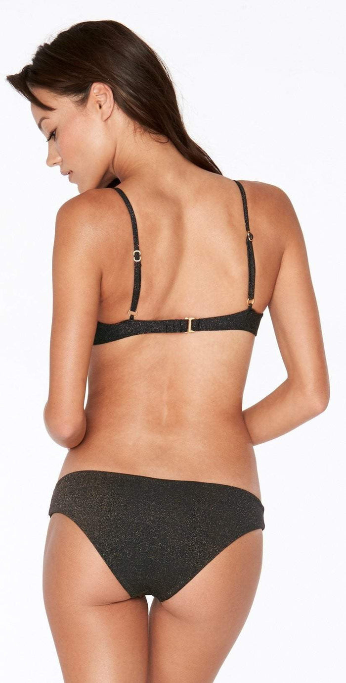 L Space Priscilla Shine On Me Top In Black SH82T18-BLK: