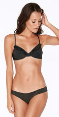 L Space Priscilla Shine On Me Top In Black SH82T18-BLK: