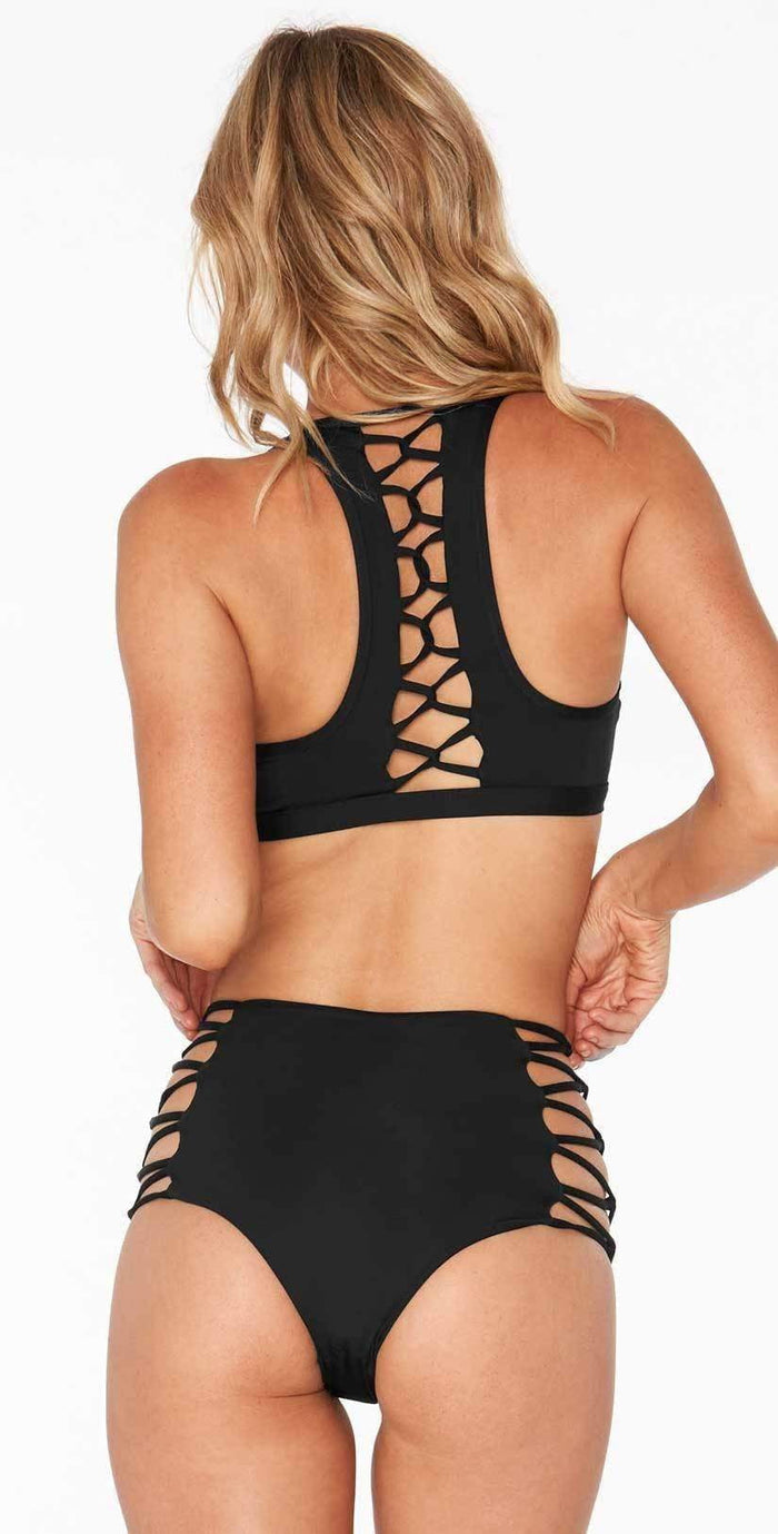L Space Skylar Top in Black LASKT17-BLK:
