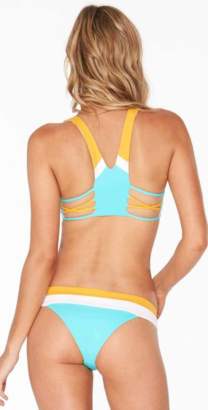 L Space Veronica Color Block Bottom in Aruba CBVBB18-ARB: