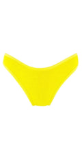 L Space Whiplash Pucker Up Bikini Bottom In Yellow PKWPB18-CAY: