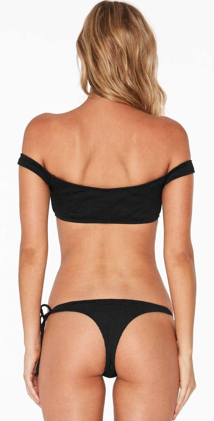 L Space Ziggy Pucker Up Top in Black PKZGT18-BLK: