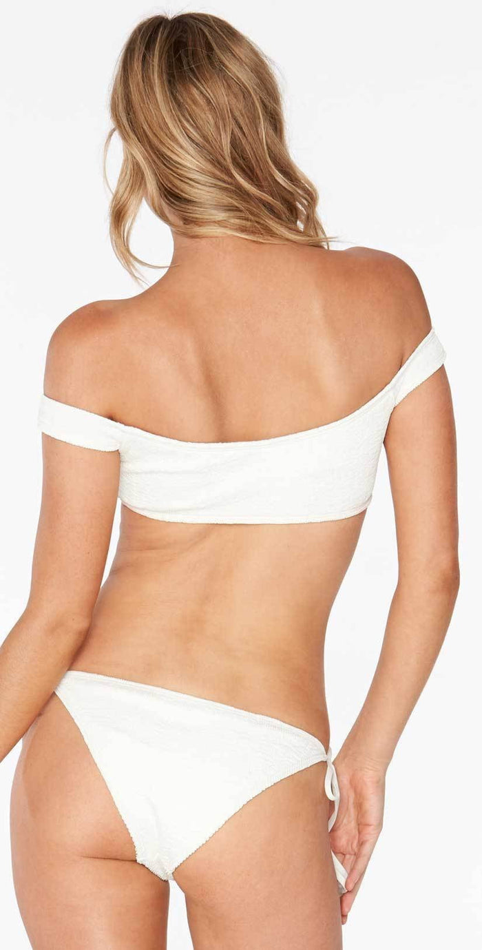 L Space Ziggy Pucker Up Top In Cream PKZGT18-CRM: