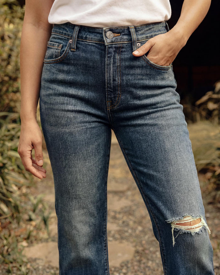 Lark Ankle Bootcut || Skyline