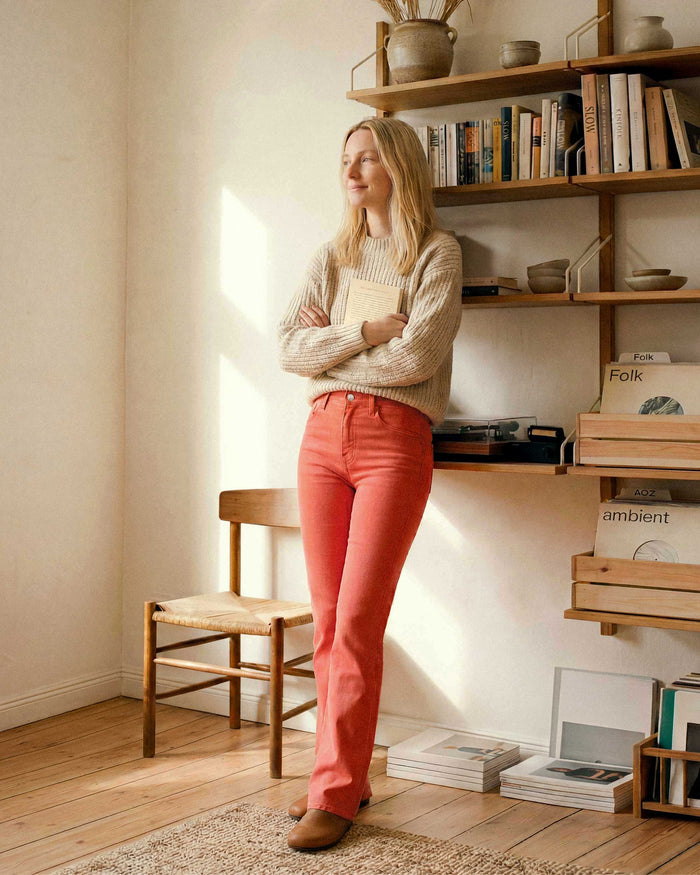 Lark Bootcut || Azalea Pink