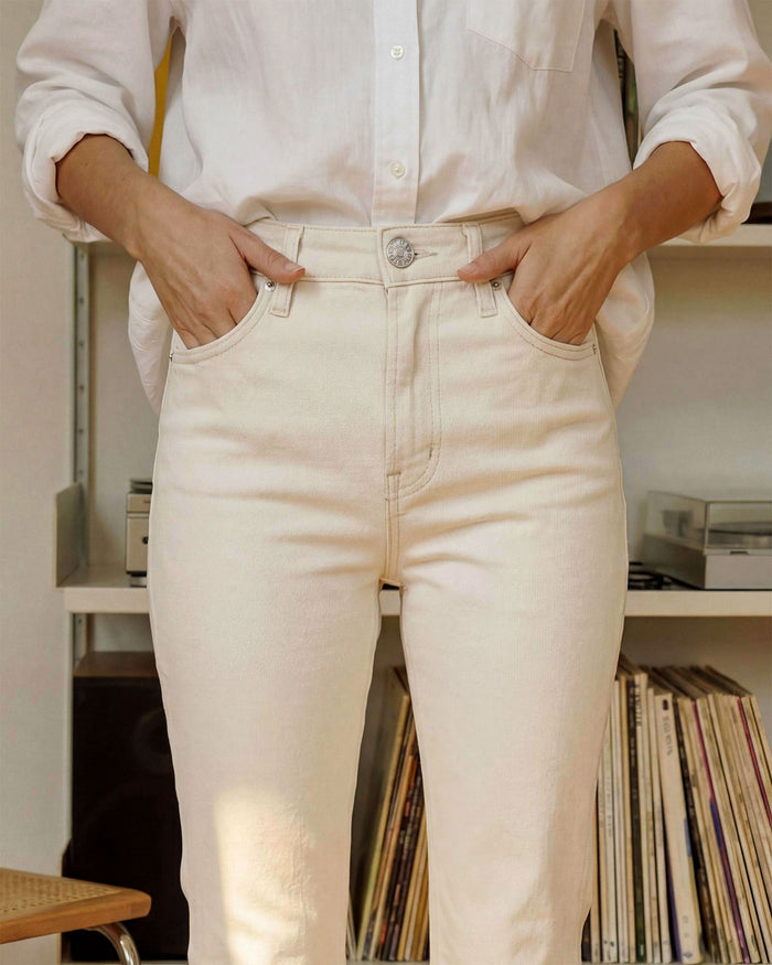 Lark Bootcut With Split Inseam || Plaster