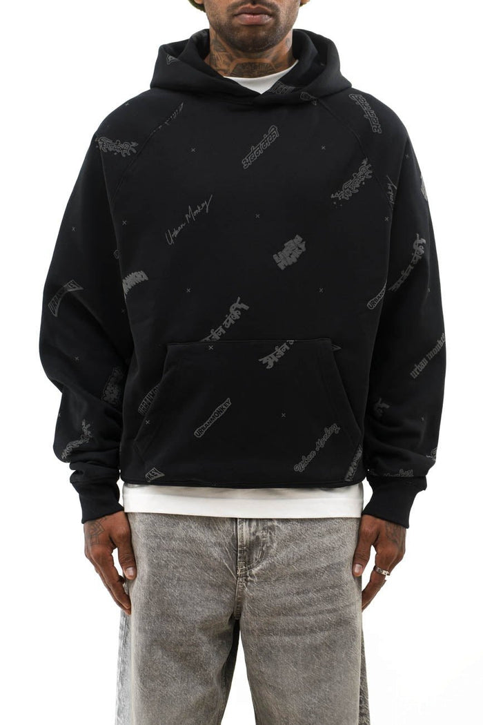 Legacy Hoodie // 001 - Urban Monkey® - UM23A_HS_W002B_XS