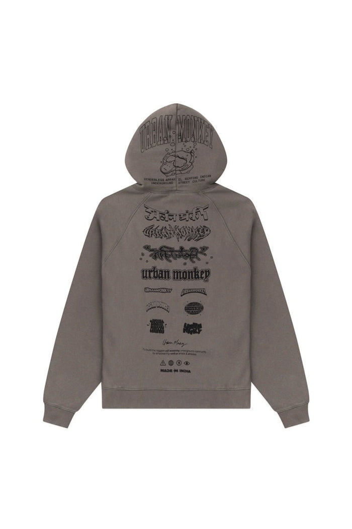 Legacy Hoodie // 002 - Urban Monkey® - UM23A_HS_W002A_XS