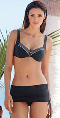 Lidea Capri Black and White Bikini Top 7576-583-077: