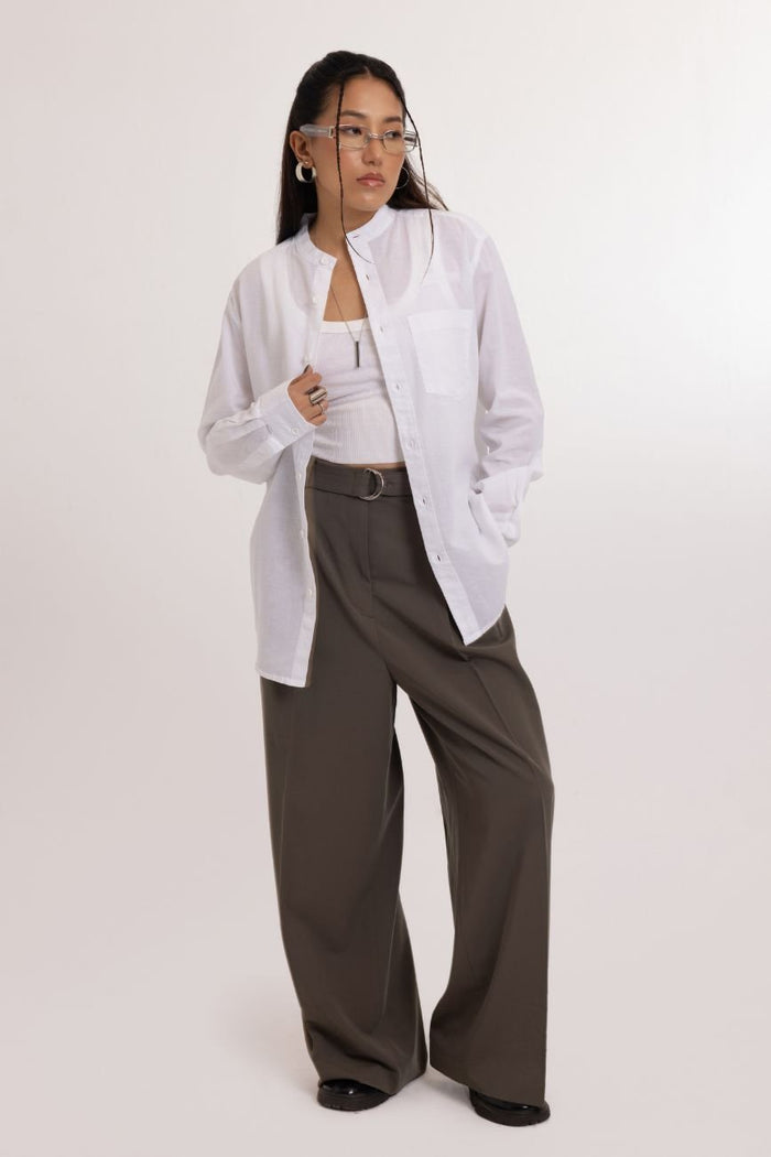 Linen Shirt // White - Urban Monkey® - UM24A_SH_W002_S