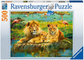 Lions in the Savannah