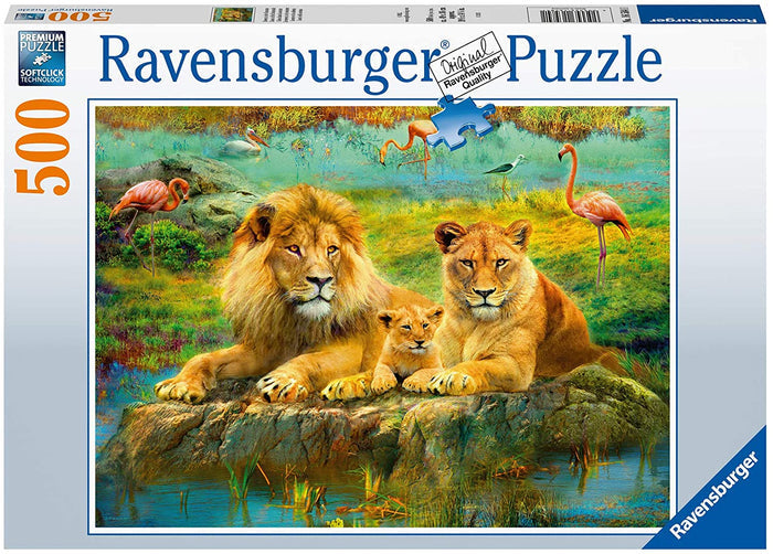 Lions in the Savannah