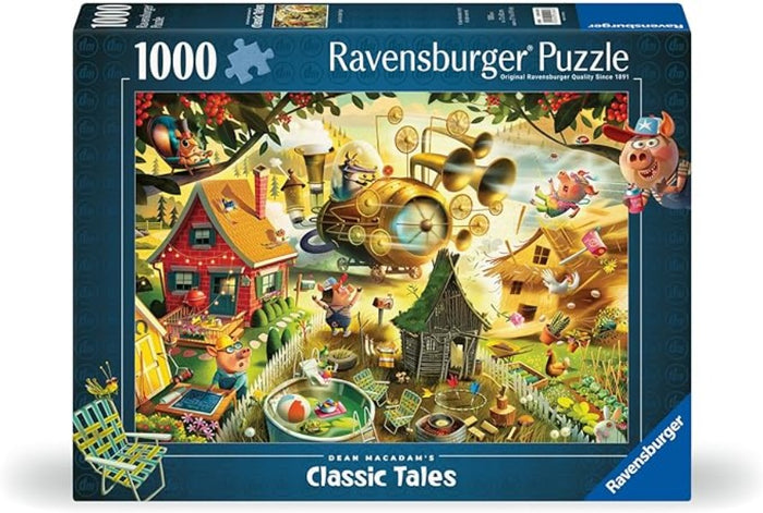 Look Out Little Pigs 1000 pc