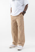 Loose Fit Corduroy Trousers // Khaki - Urban Monkey® - UM24A_CORE_PT_B_S