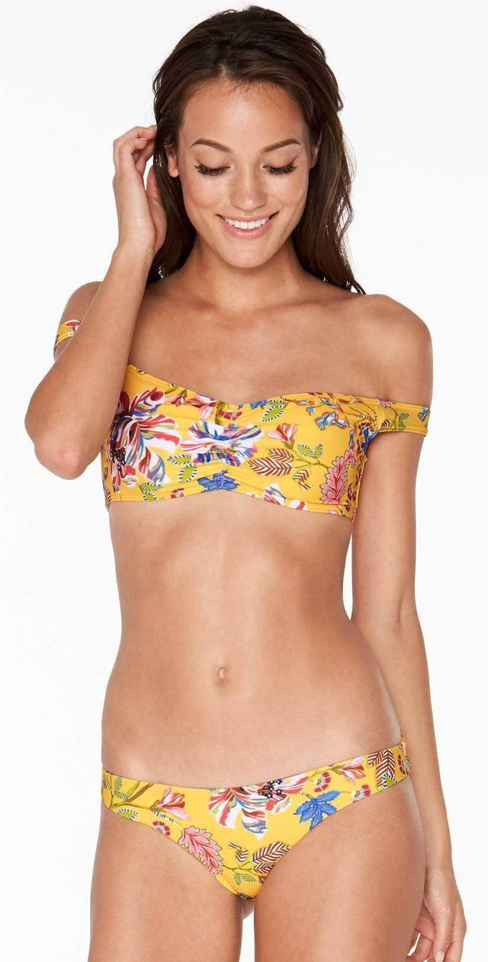 L Space Emma Pacific Bloom Bottom in Sunshine Gold PB25B18-SUG: