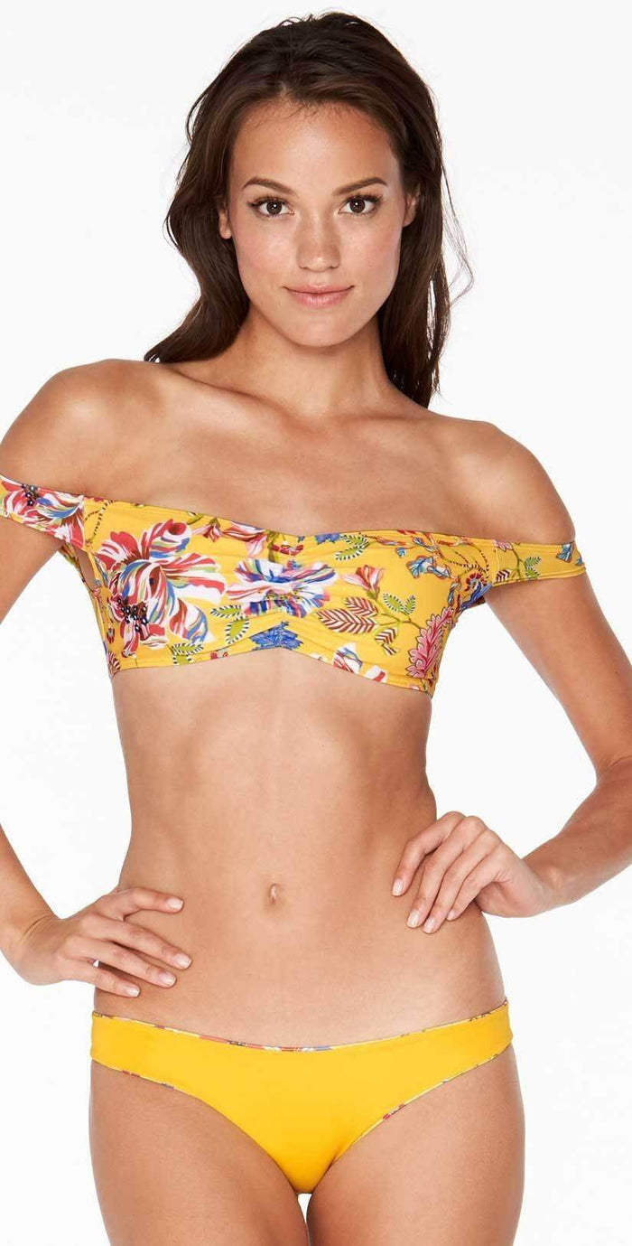 L Space Emma Pacific Bloom Bottom in Sunshine Gold PB25B18-SUG: