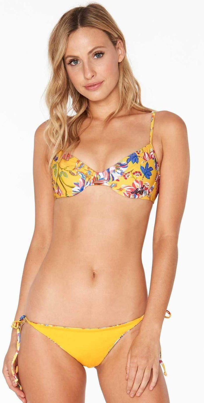 L Space Lily Pacific Bloom Bottom in Sunshine Gold PBLIC18-SUG: