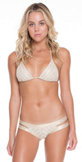 Luli Fama Desert Babe Triangle Halter Top L469230 002: