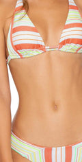 Luli Fama Playtime Triangle Halter Bikini Top L634N99-517: