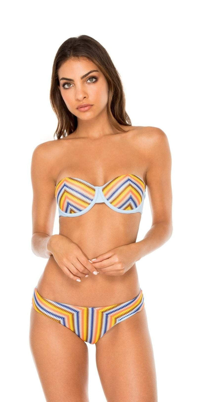 Luli Fama Plaza Espana Alegria Chic Underwire Bandeau L615Q60 111: