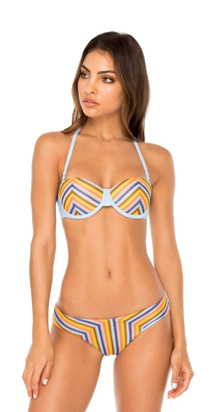 Luli Fama Plaza Espana Alegria Chic Underwire Bandeau L615Q60 111: