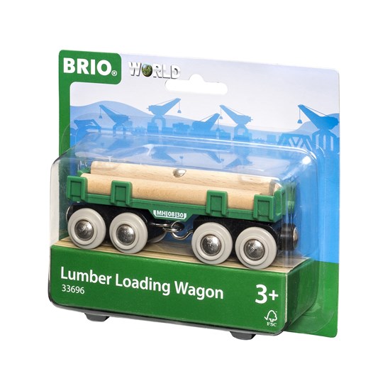 Lumber Loading Wagon