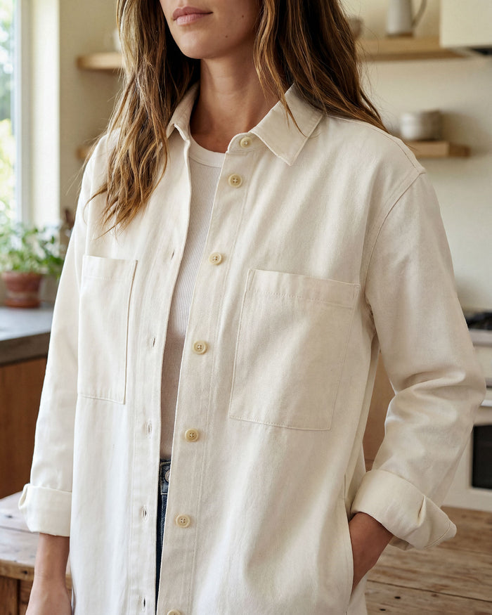Luna Shacket || Parchment