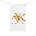 Luxury Gold Monogram Hand Towel — AVKCloths Logo Design