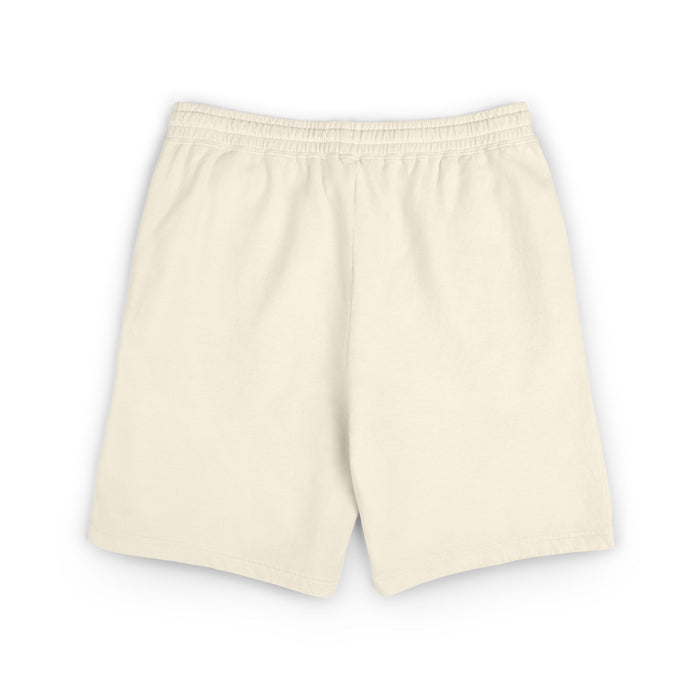 Luxury Monogram Fleece Shorts — AVK Gold Logo