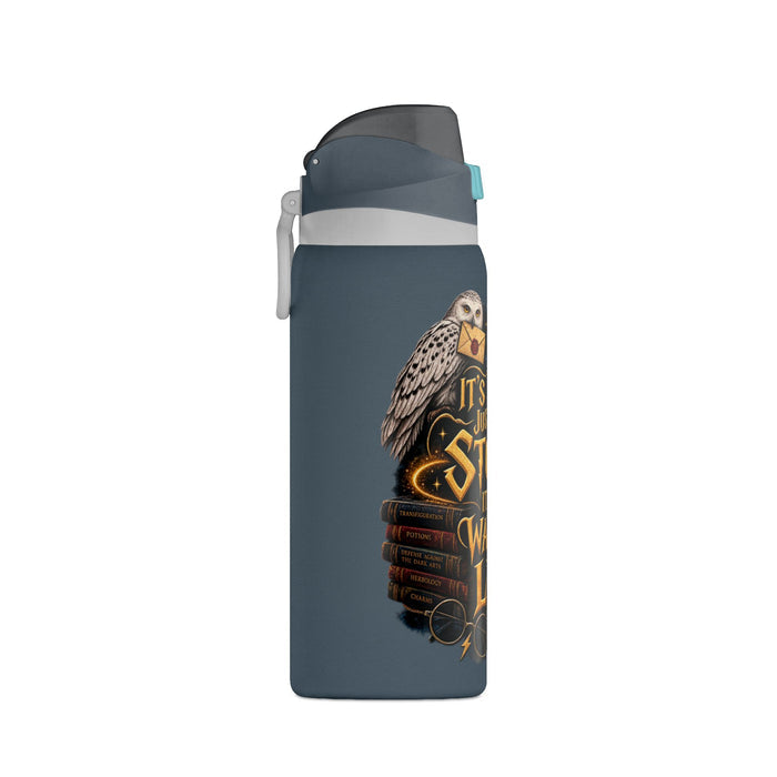 Magic Book Quote 32oz Insulated Water Bottle