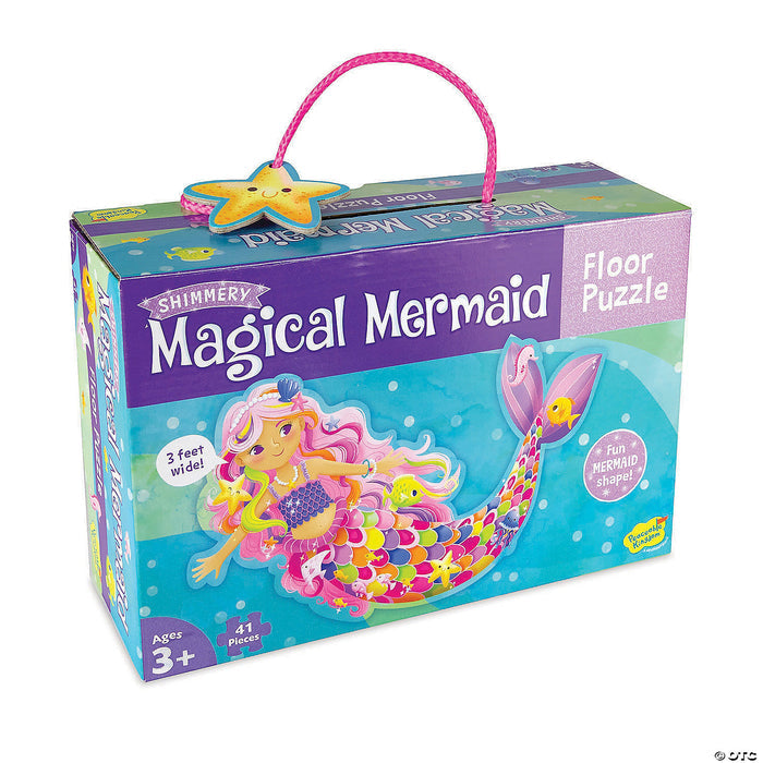 Magical Mermaid Floor Puzzle