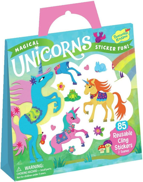 Magical Unicorns Sticker Tote