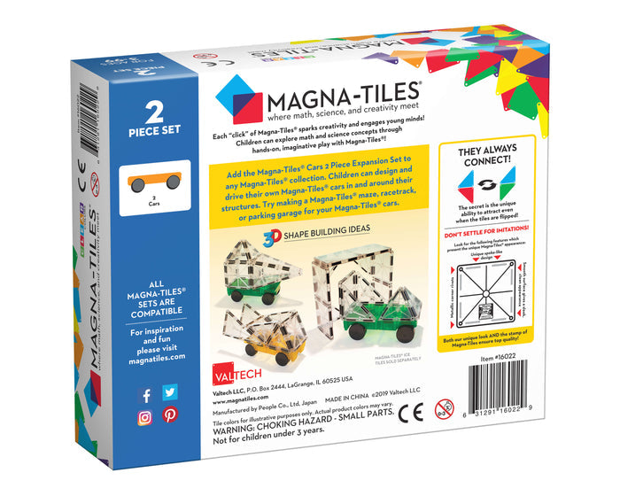 MAGNA-TILES® Cars 2pc Expansion