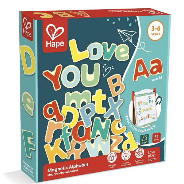 Magnetic Alphabet 52 pc