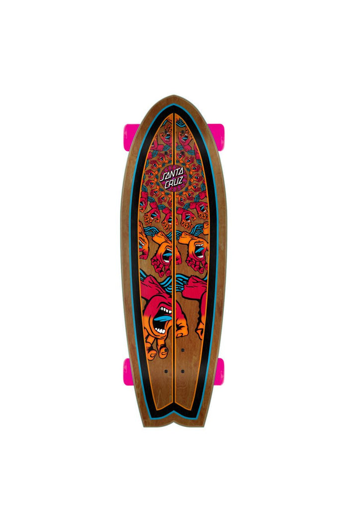 Mandala Hand 8.8in x 27.7in Shark Cruzer Santa Cruz - Urban Monkey® - 11116442