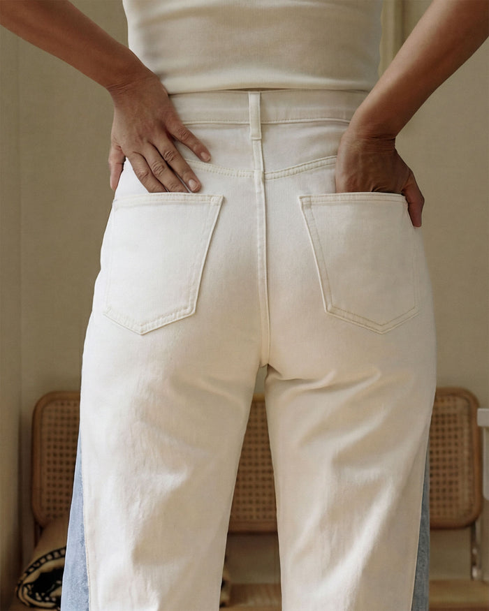 Marli Super Wide Leg Insert || White Insert