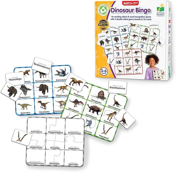 Match It! Dinosaur Bingo