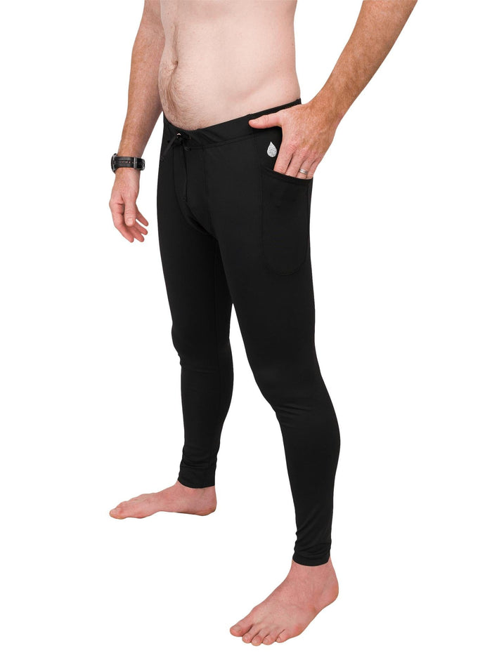 Model: Patrick is the CEO and founder of Waterlust. He is 6'1", 175lbs and wearing a size L legging.