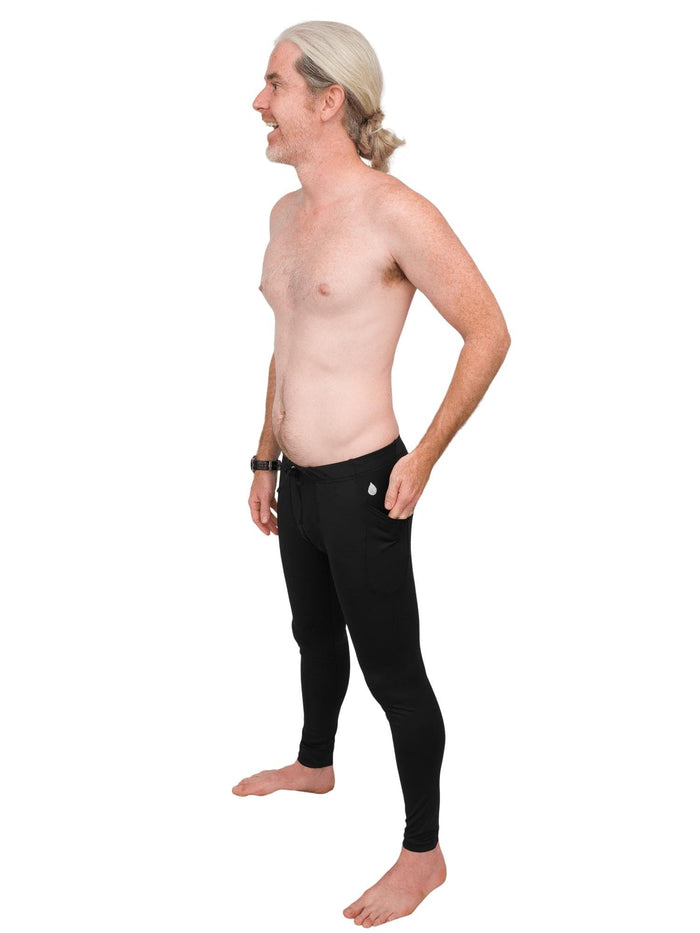 Model: Patrick is the CEO and founder of Waterlust. He is 6'1", 175lbs and wearing a size L legging.