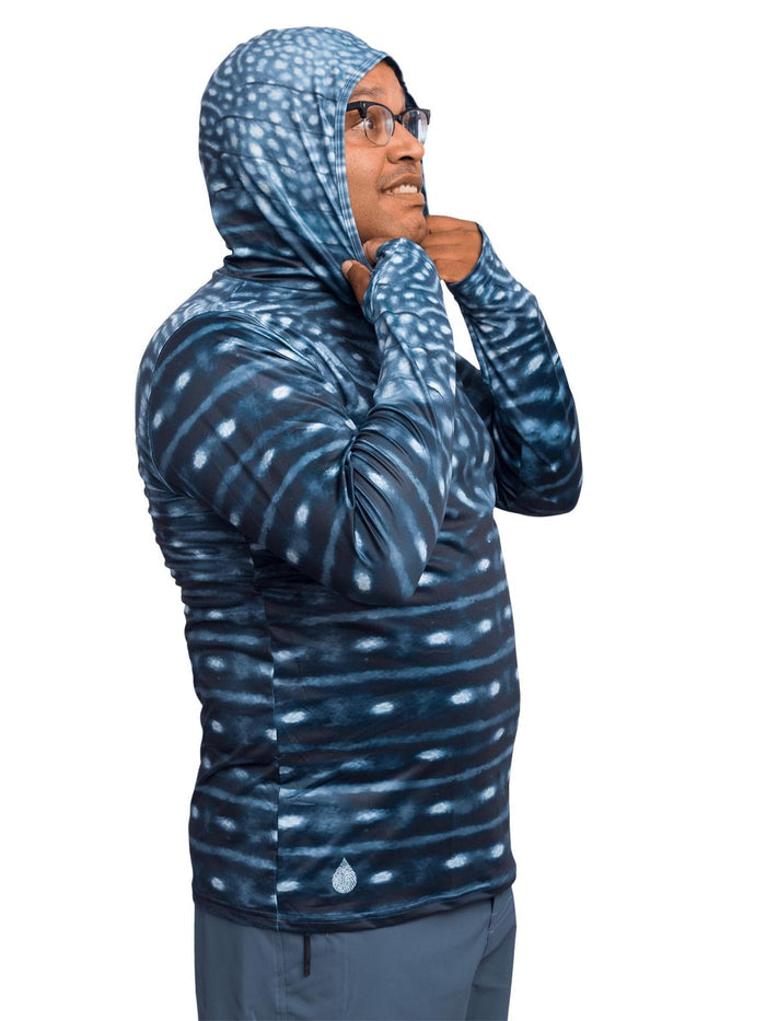 Model: Alberto is a professional sailor and filmmaker promoting youth participation in conservation and water sports. He is 6', 247lbs and wearing a size 2XL shirt and 39 boardshorts.