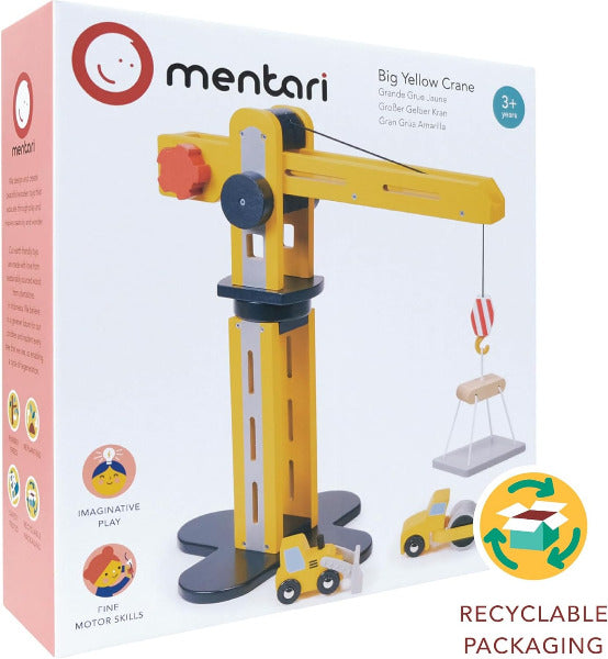 Mentari brand toy crane in package
